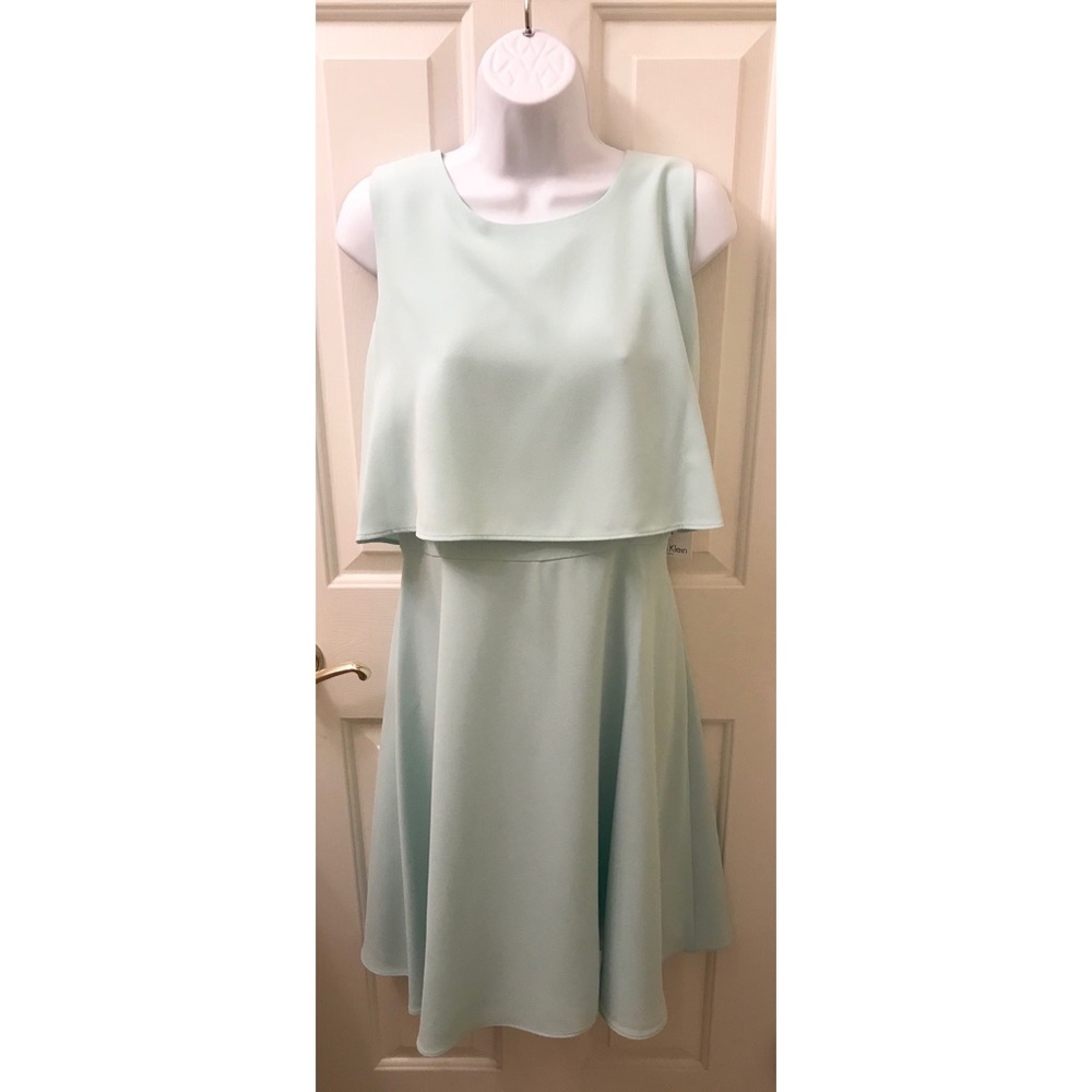 **CALVIN KLEIN** NWT Mint Dress Size: 14